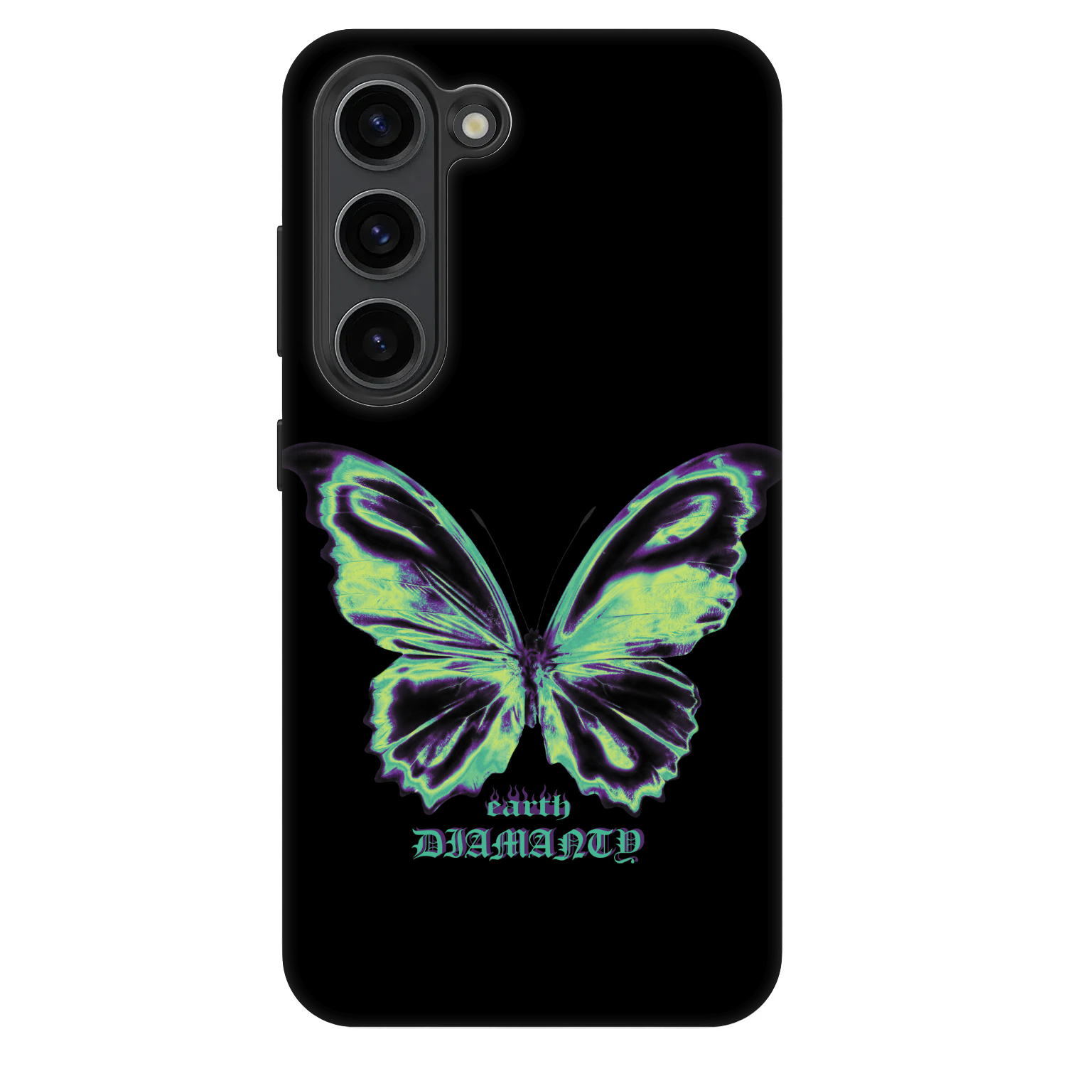 Picasee Fashion Case na Samsung Galaxy S23 5G - Diamanty Blue
