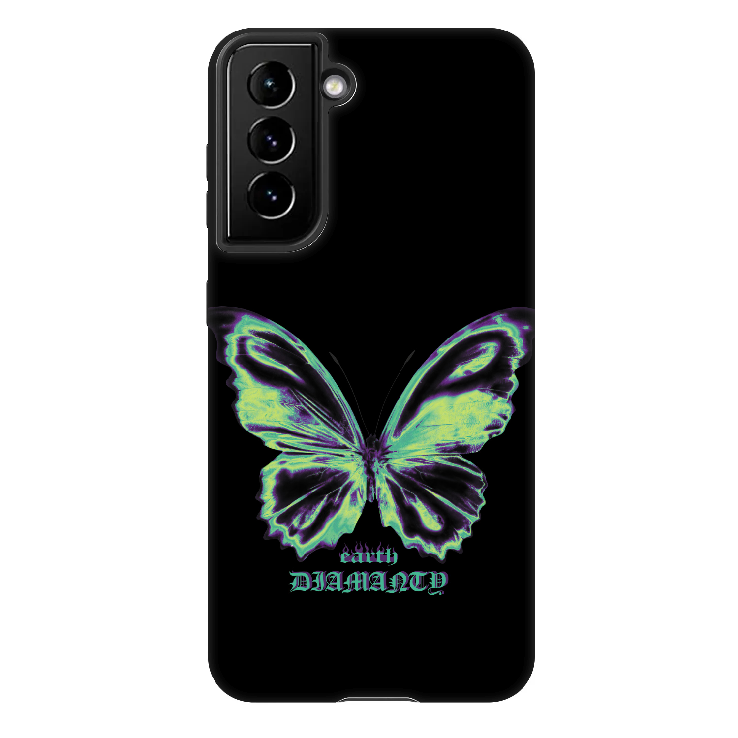 Picasee Fashion Case na Samsung Galaxy S22 5G - Diamanty Blue