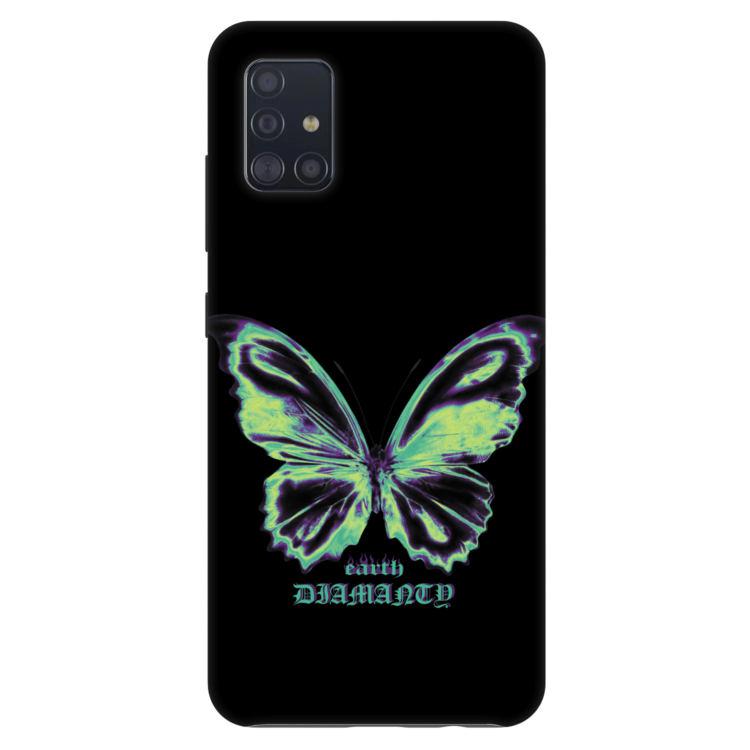 Picasee Fashion Case na Samsung Galaxy A51 A515F - Diamanty Blue