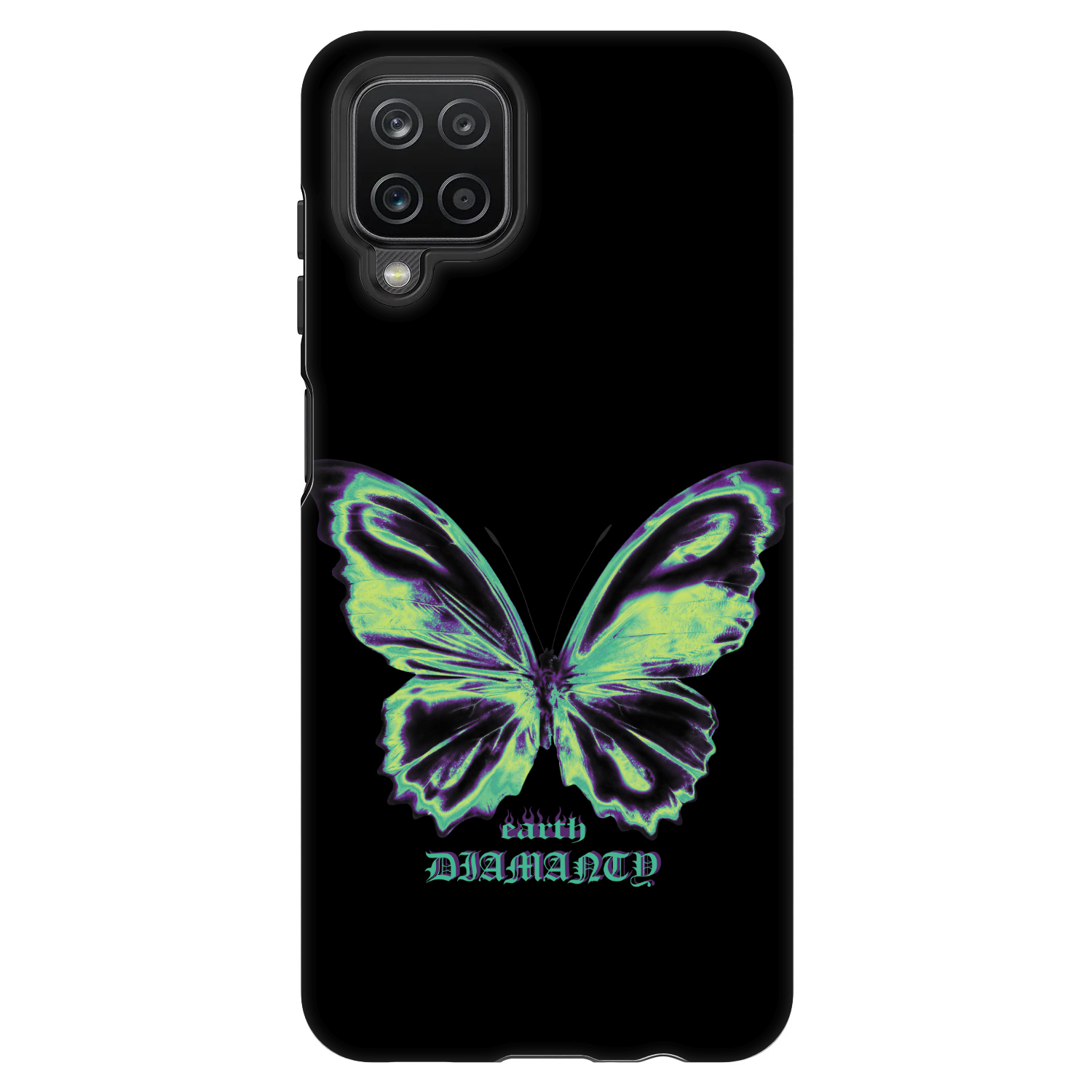 Picasee Fashion Case na Samsung Galaxy A12 A125F - Diamanty Blue