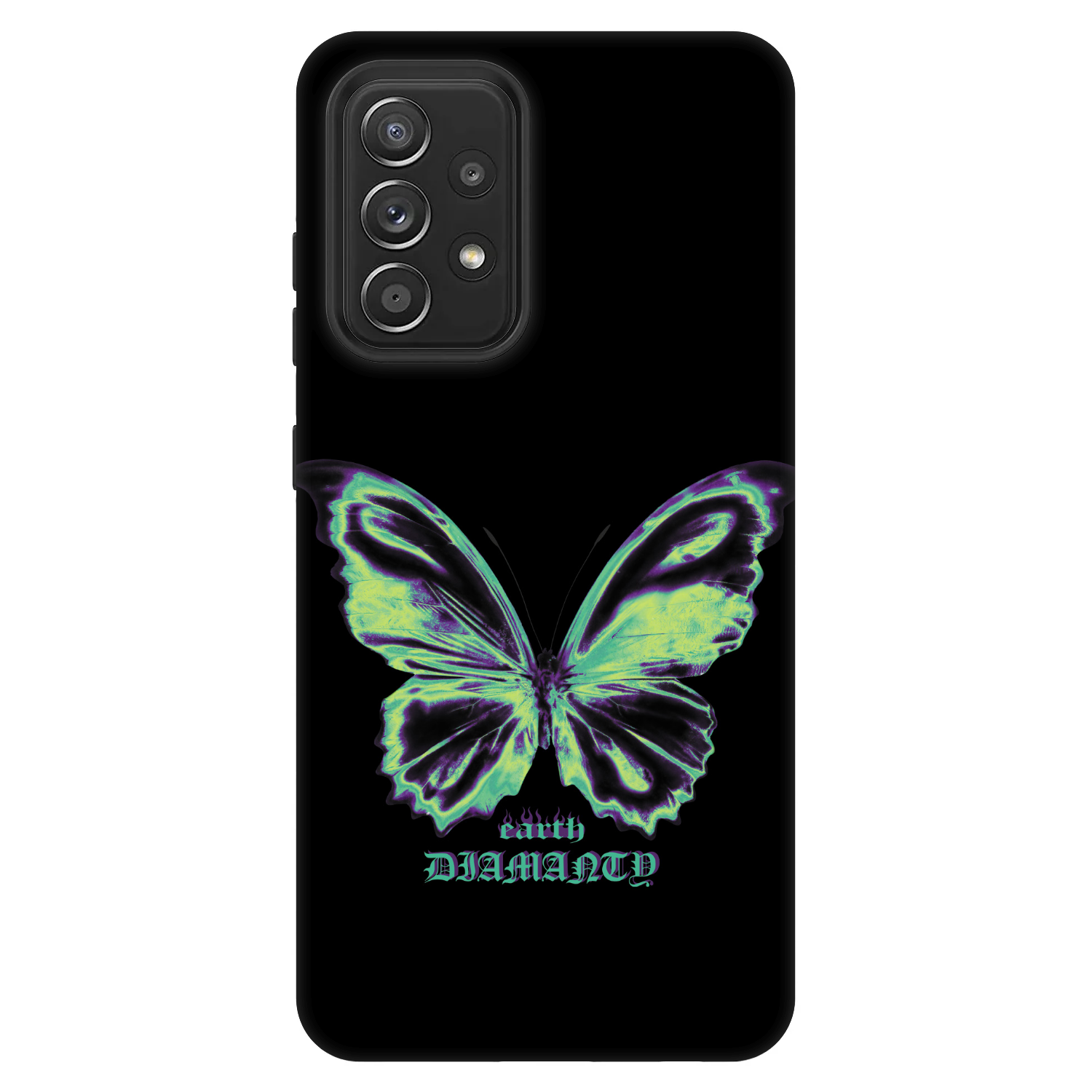 Picasee Fashion Case na Samsung Galaxy A52 5G A525F - Diamanty Blue