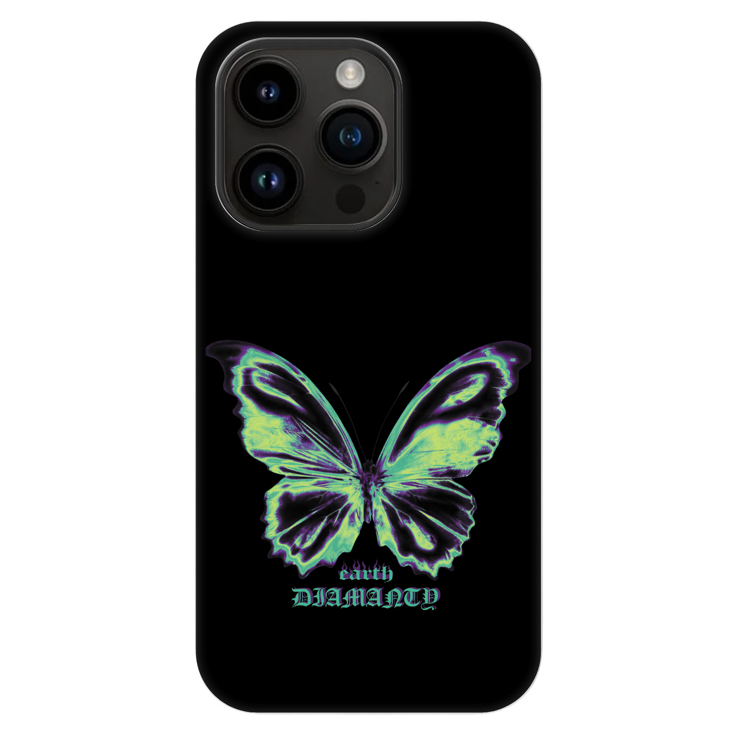 Picasee Fashion Case MagSafe na Apple iPhone 14 Pro - Diamanty Blue