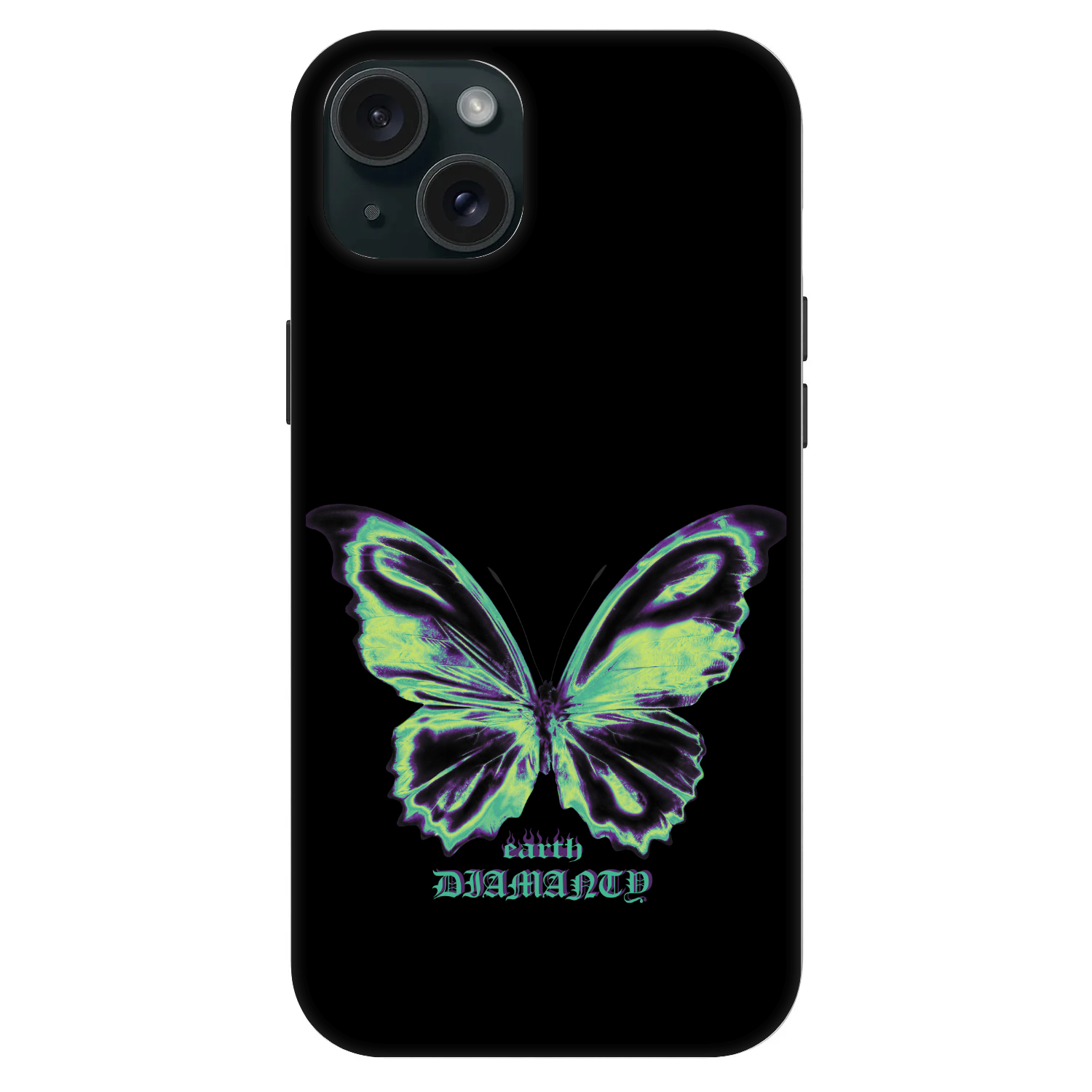 Picasee Fashion Case MagSafe na Apple iPhone 15 Plus - Diamanty Blue