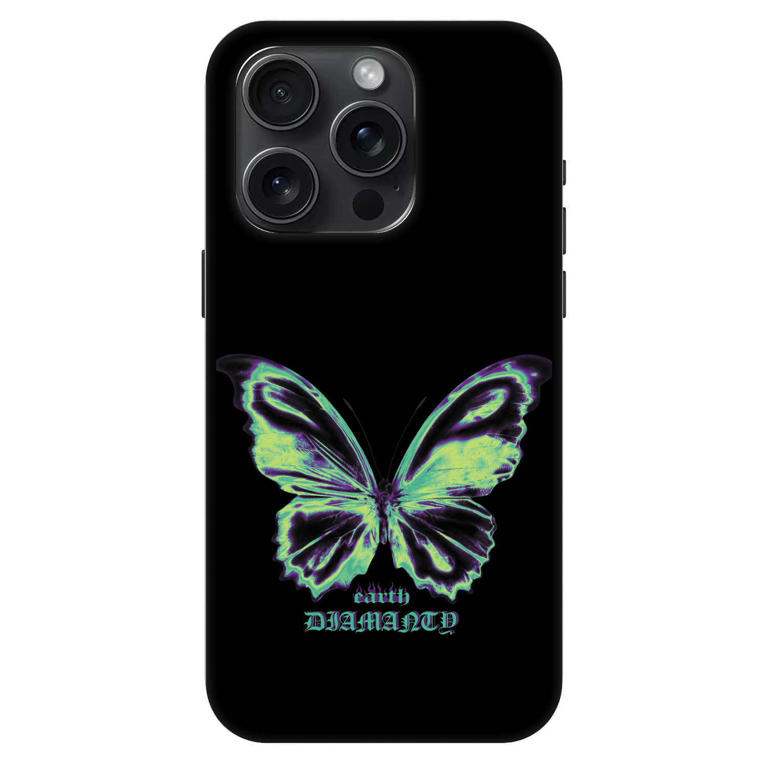 Picasee Fashion Case MagSafe na Apple iPhone 15 Pro - Diamanty Blue
