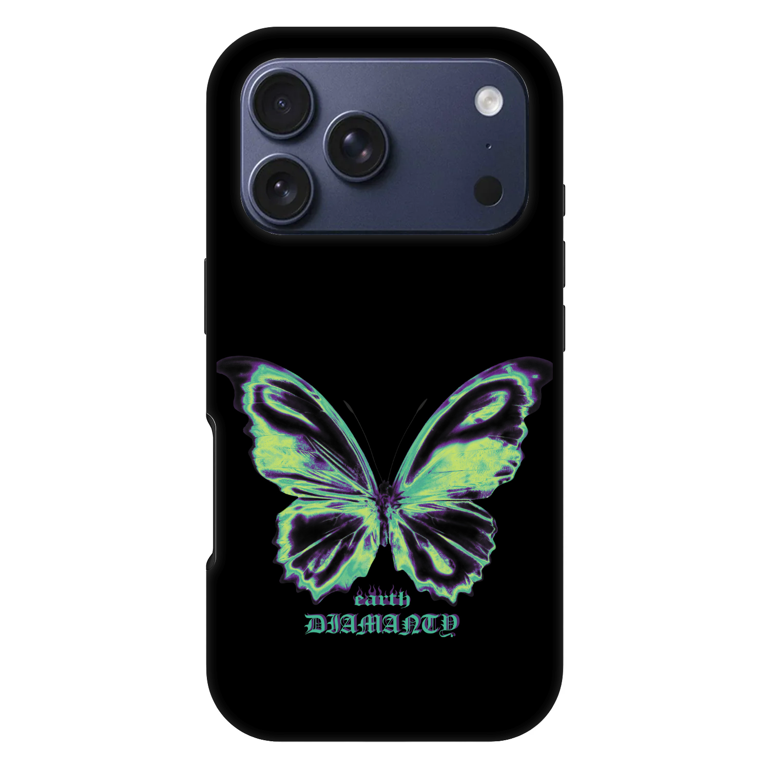 Picasee Fashion Case MagSafe na Apple iPhone 17 Pro - Diamanty Blue