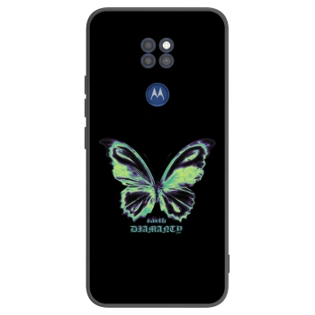 Etui na Motorola Moto G9 Play - Diamanty Blue