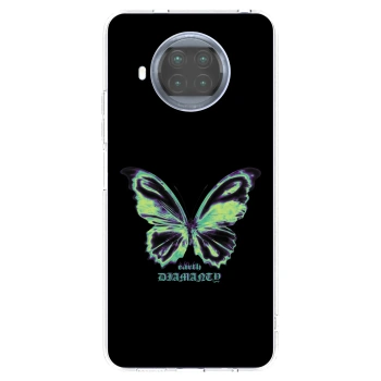 Picasee silikonowe przeźroczyste etui na Xiaomi Mi 10T Lite - Diamanty Blue