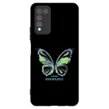 Etui na Honor 10X Lite - Diamanty Blue