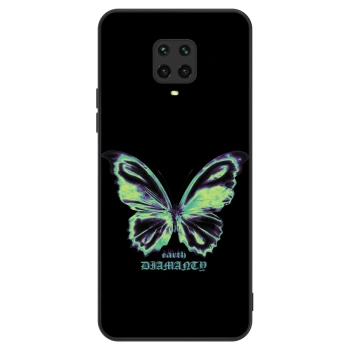 Etui na Xiaomi Redmi Note 9 Pro - Diamanty Blue
