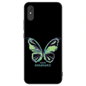 Etui na Xiaomi Redmi 9A - Diamanty Blue