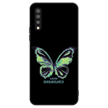Etui na Samsung Galaxy A70 A705F - Diamanty Blue