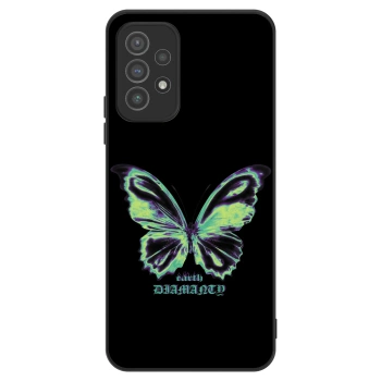Etui na Samsung Galaxy A72 A725F - Diamanty Blue