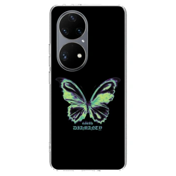 Etui na Huawei P50 - Diamanty Blue