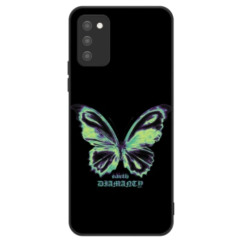 Etui na Samsung Galaxy A02s A025G - Diamanty Blue