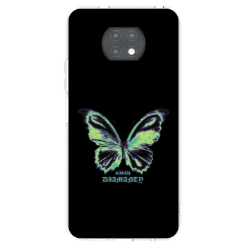 Picasee silikonowe przeźroczyste etui na Xiaomi Redmi Note 9T - Diamanty Blue