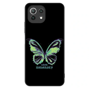 Etui na Xiaomi 11 Lite 5G NE - Diamanty Blue