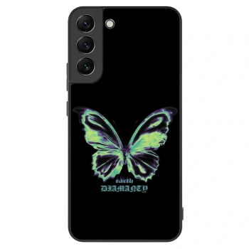 Etui na Samsung Galaxy S22+ 5G - Diamanty Blue