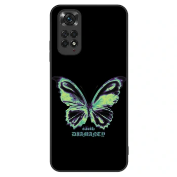 Etui na Xiaomi Redmi Note 11S 4G - Diamanty Blue