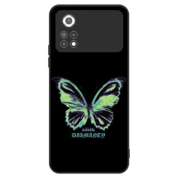 Etui na Xiaomi Poco X4 Pro 5G - Diamanty Blue