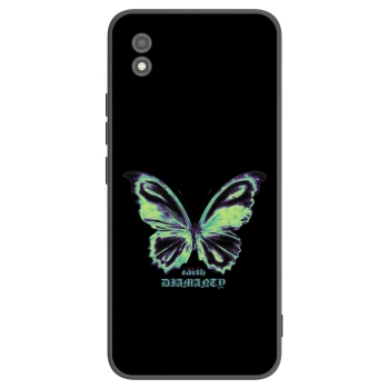 Picasee silikonowe czarne etui na Realme C11 (2021) - Diamanty Blue