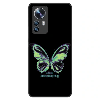 Etui na Xiaomi 12 Pro - Diamanty Blue