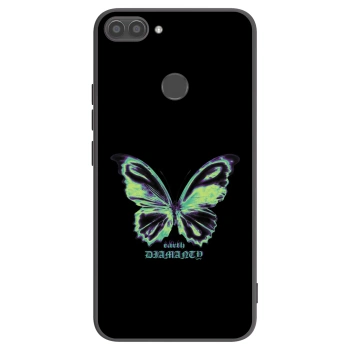 Etui na Huawei P Smart - Diamanty Blue