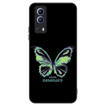 Etui na Vivo Y52 5G - Diamanty Blue