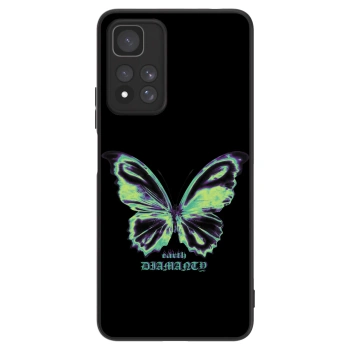 Etui na Xiaomi Redmi Note 11 Pro+ 5G - Diamanty Blue