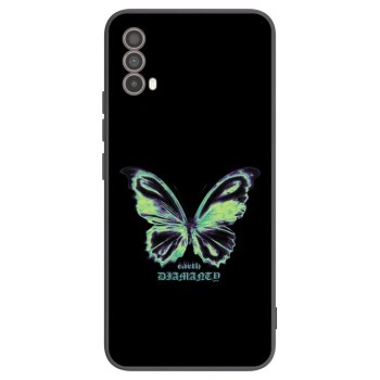 Etui na Motorola Moto E40 - Diamanty Blue
