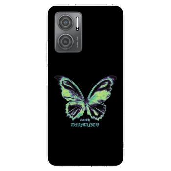 Picasee silikonowe przeźroczyste etui na Xiaomi Redmi 10 5G - Diamanty Blue