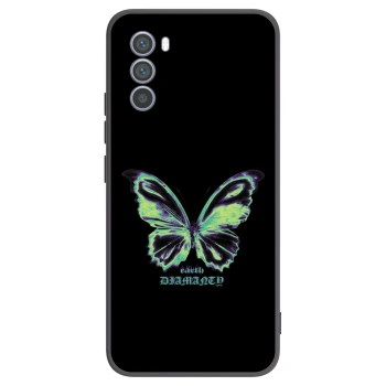 Etui na Motorola Moto G62 - Diamanty Blue