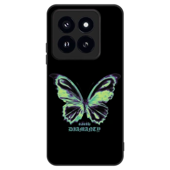 Etui na Xiaomi 14 Pro - Diamanty Blue
