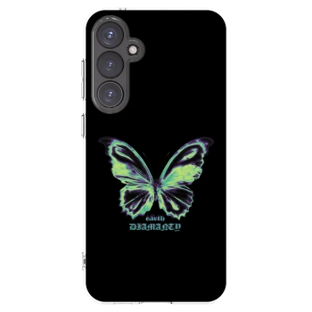 Picasee silikonowe przeźroczyste etui na Samsung Galaxy S23 FE S711B - Diamanty Blue