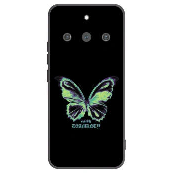 Picasee silikonowe czarne etui na Realme 11 Pro+ - Diamanty Blue