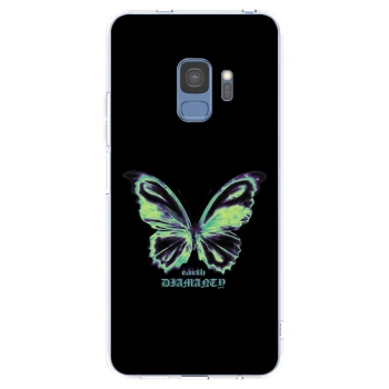 Etui na Samsung Galaxy S9 G960F - Diamanty Blue