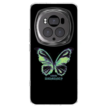 Picasee silikonowe przeźroczyste etui na Honor Magic6 Pro - Diamanty Blue