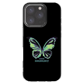 Picasee silikonowe przeźroczyste etui na Apple iPhone 16 Pro - Diamanty Blue