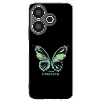 Picasee silikonowe przeźroczyste etui na Xiaomi Redmi 13 4G - Diamanty Blue