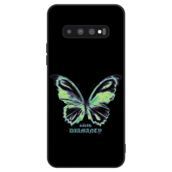 Etui na Samsung Galaxy S10 Plus G975 - Diamanty Blue