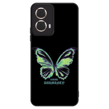 Etui na Motorola Moto G85 - Diamanty Blue