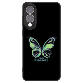 Picasee silikonowe czarne etui na Samsung Galaxy S25 Edge 5G - Diamanty Blue