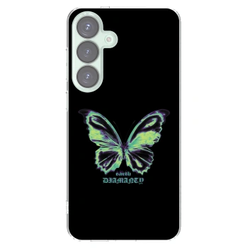 Picasee silikonowe przeźroczyste etui na Samsung Galaxy S25+ 5G - Diamanty Blue