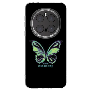 Picasee silikonowe przeźroczyste etui na Honor Magic7 Pro 5G - Diamanty Blue