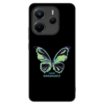 Etui na Xiaomi Redmi Note 14 4G - Diamanty Blue