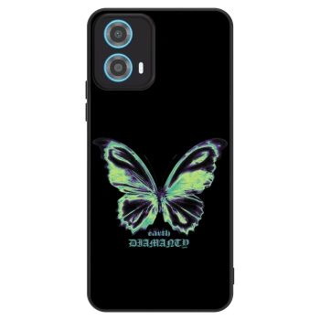 Etui na Motorola Moto G34 5G - Diamanty Blue