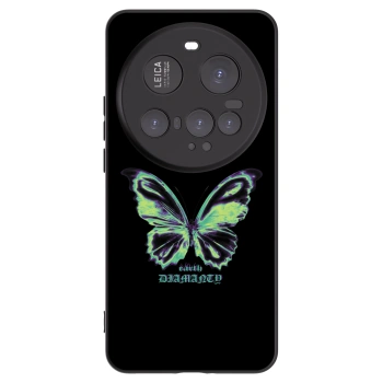 Picasee silikonowe czarne etui na Xiaomi 15 Ultra - Diamanty Blue