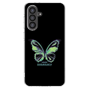 Picasee silikonowe przeźroczyste etui na Samsung Galaxy A56 5G A566B - Diamanty Blue