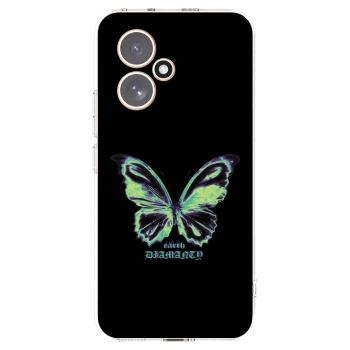 Picasee silikonowe przeźroczyste etui na Honor 400 5G - Diamanty Blue