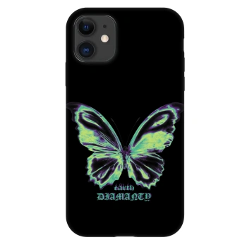 Etui na Apple iPhone 11 - Diamanty Blue