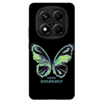 Etui na Xiaomi Redmi Note 14 Pro 5G - Diamanty Blue